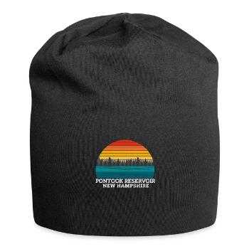 Pontook Reservoir New Hampshire - Bonnet en jersey - noir - Devant