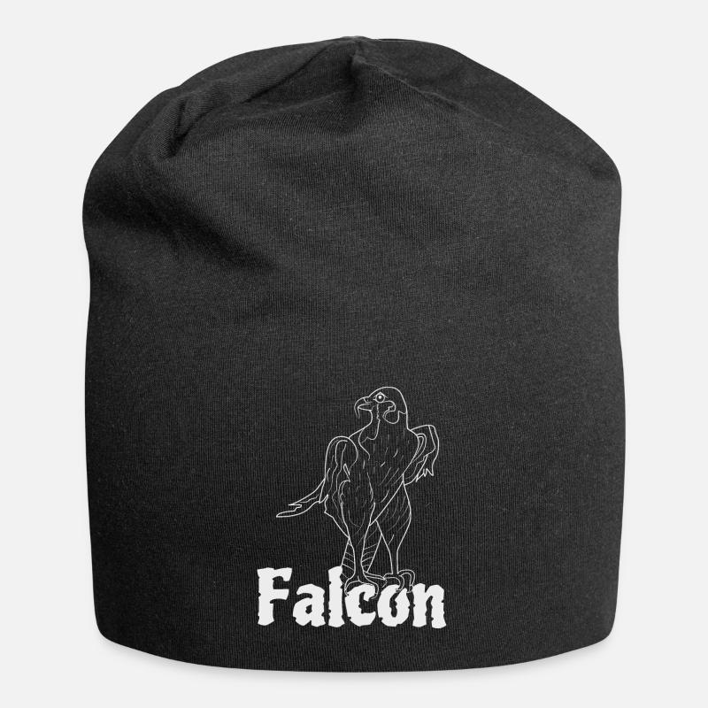 Falcon - Jersey Beanie - black