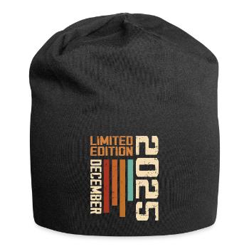 December 2025 - 2025 December - Jersey Beanie - black - Front