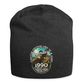 Legendary since 1990 - Jersey Beanie - charcoal grey - Front
