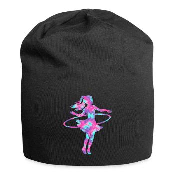 Dance Hoop Tie Dye Dancer Hoop - Jersey Beanie - black - Front