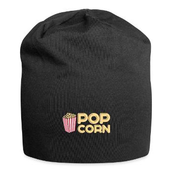 Pop corn - Bonnet en jersey - noir - Devant
