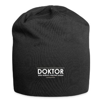 Promotion - Jersey-Beanie - Schwarz - Vorne