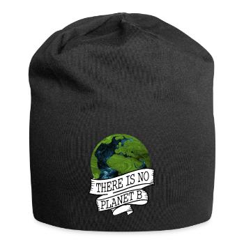 NO PLANET B - Jersey Beanie - black - Front