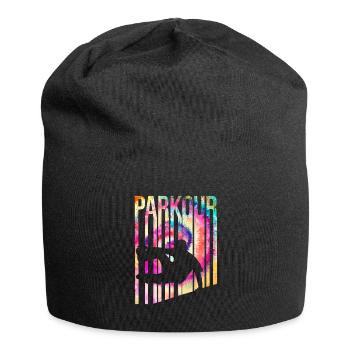 Parkour Retro - Jersey Beanie - black - Front