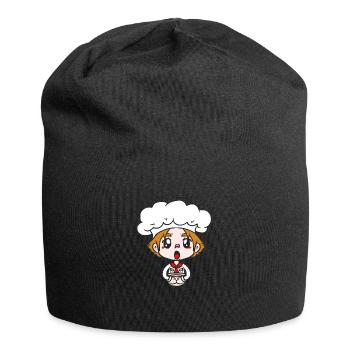 KONDITOR - Jersey-Beanie - Schwarz - Vorne
