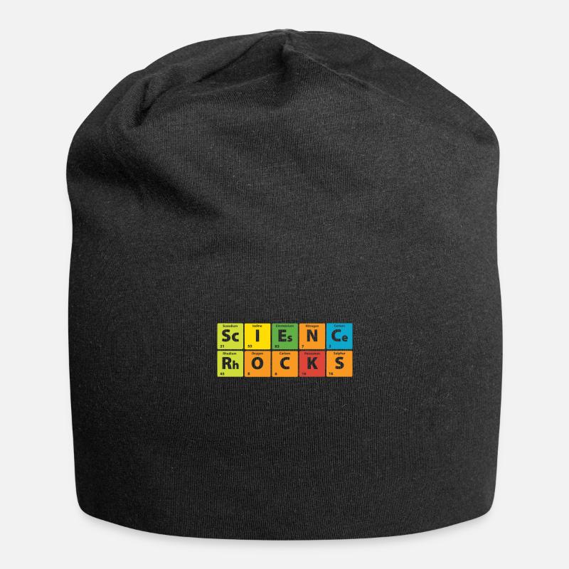 Science Experiments - Science Rocks - Jersey Beanie - black