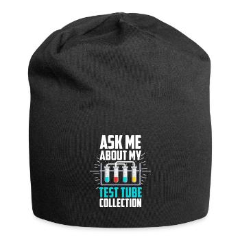 Chemical Chemist Chemical Laboratory Chemikant - Jersey Beanie - black - Front