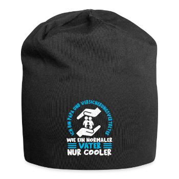 Versicherung Versicherungsvertreter Berater - Jersey-Beanie - Schwarz - Vorne