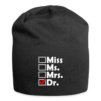 Doctor Doctor Specialist physician - Jersey Beanie - black - Front
