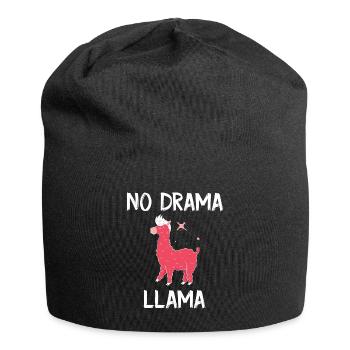 Lama Llama Alpagas - Bonnet en jersey - noir - Devant
