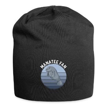 Seekuh-Fan - Jersey-Beanie - Schwarz - Vorne