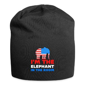 Ich bin der Elefant im Raum Republikaner - Jersey-Beanie - Schwarz - Vorne