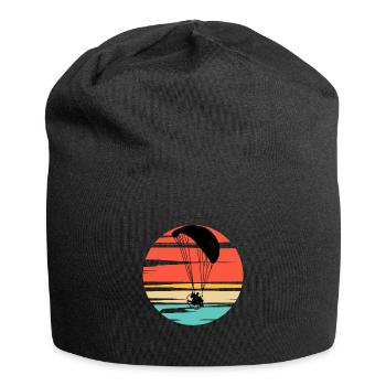 Parapente motorisé Parapente Sunset - Bonnet en jersey - noir - Devant