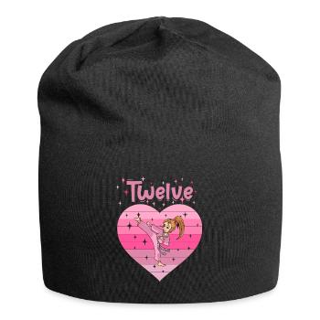 12. Geburtstag Tochter Mädchen Kampfsport Judo - Jersey-Beanie - Schwarz - Vorne