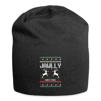 Ugly Christmas - Jersey Beanie - black - Front