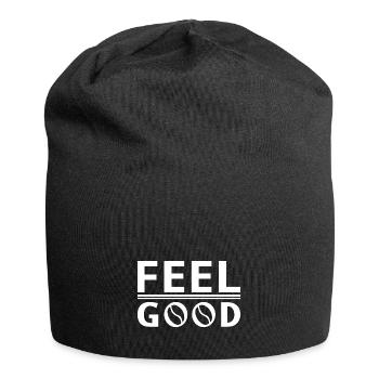 Feel Good - Jersey Beanie - black - Front