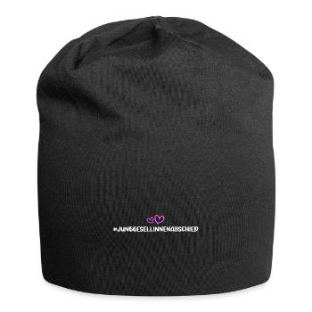 Junggesellinnenabschied Herz - Jersey-Beanie - Schwarz - Vorne