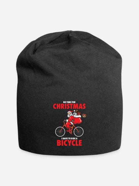 Kerstman Kerstmis - Jersey-Beanie - sort