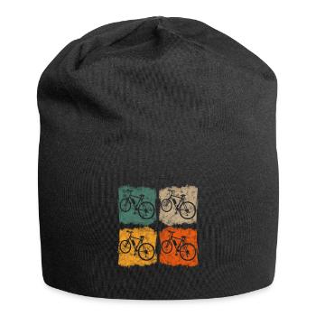 Vélo rétro - Bonnet en jersey - noir - Devant