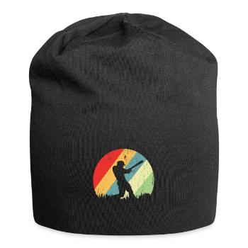 Baseball - Jersey-Beanie - Schwarz - Vorne