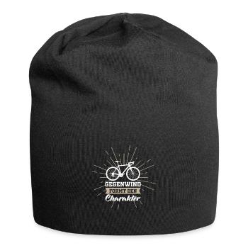 Road bike gift idea - Jersey Beanie - black - Front