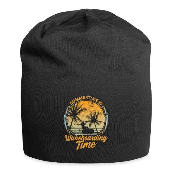 Wakeboard wakeboarding premium sport fun - Jersey Beanie - black - Front