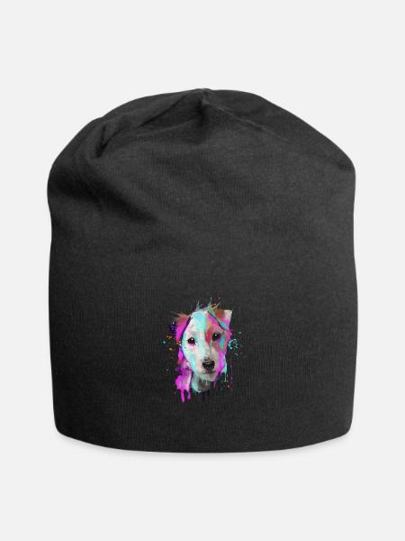 Parson Russell Terrier - Jersey-Beanie - Schwarz