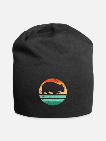 Wombats Wombats - Jersey-Beanie - Schwarz