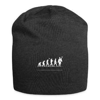 High School graduation evolution - Jersey Beanie - charcoal grey - Front