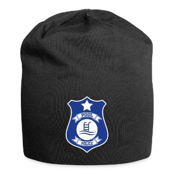 Lifeguard Pool Swimming Pool - Jersey Beanie - black - Front