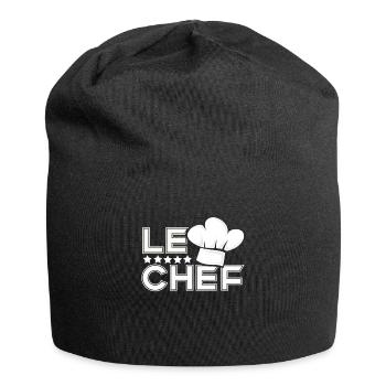 Koch - Le Chef - Jersey-Beanie - Schwarz - Vorne