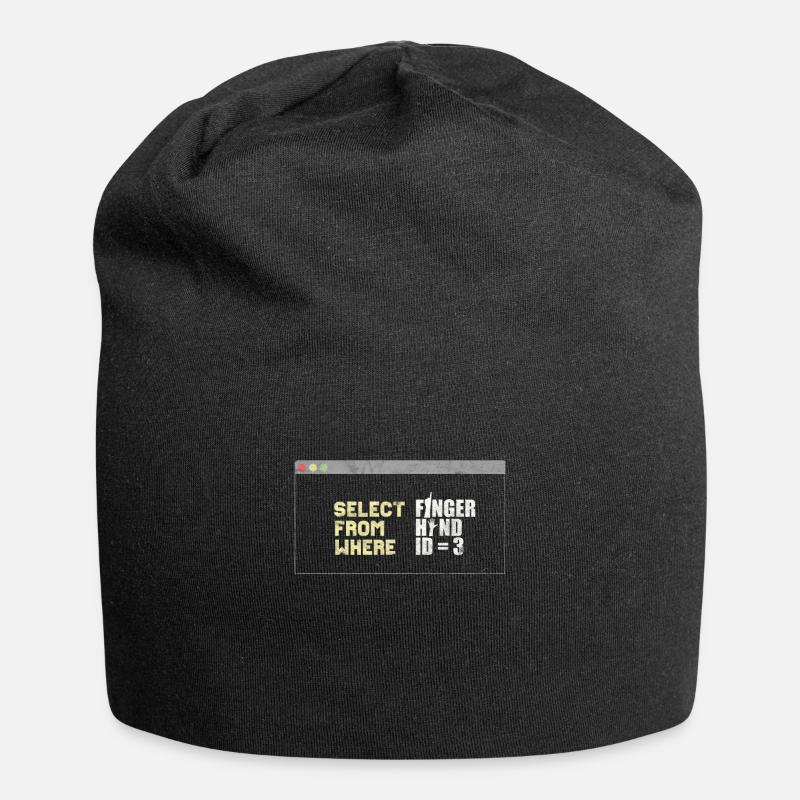 Informatiker Programmierer - Jersey-Beanie - Schwarz