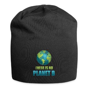 Klimaschutz Natur Umwelt Umweltverschmutzung - Jersey-Beanie - Schwarz - Vorne