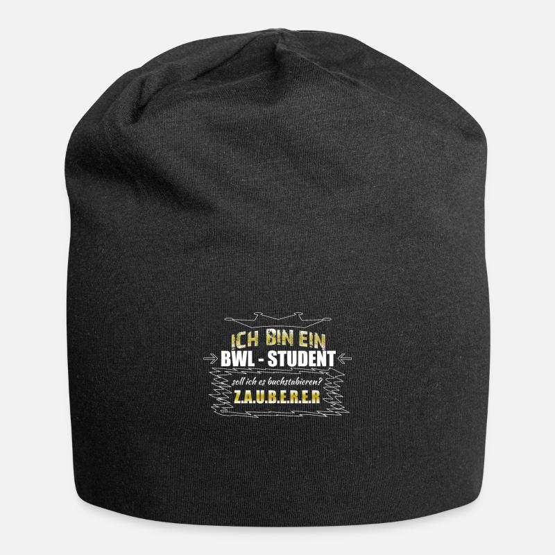 BWL - Jersey-Beanie - Schwarz