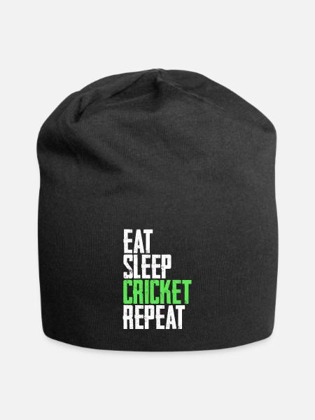 Cricket cricketer - Jersey Beanie - black