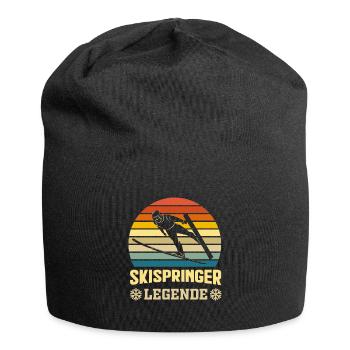 Skispringer Legende - Jersey-Beanie - Schwarz - Vorne
