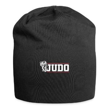 Judo Kämpfer Kampfkunst - Jersey-Beanie - Schwarz - Vorne