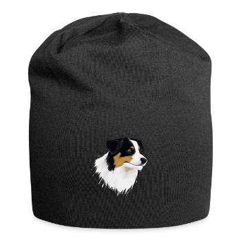 AUSTRALIAN SHEPHERD - Jersey-Beanie - Schwarz - Vorne