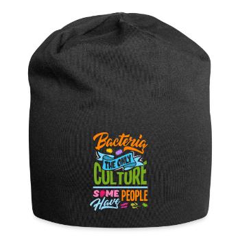 Bacteria Biology Biochemistry Chemistry Microbiology - Jersey Beanie - black - Front