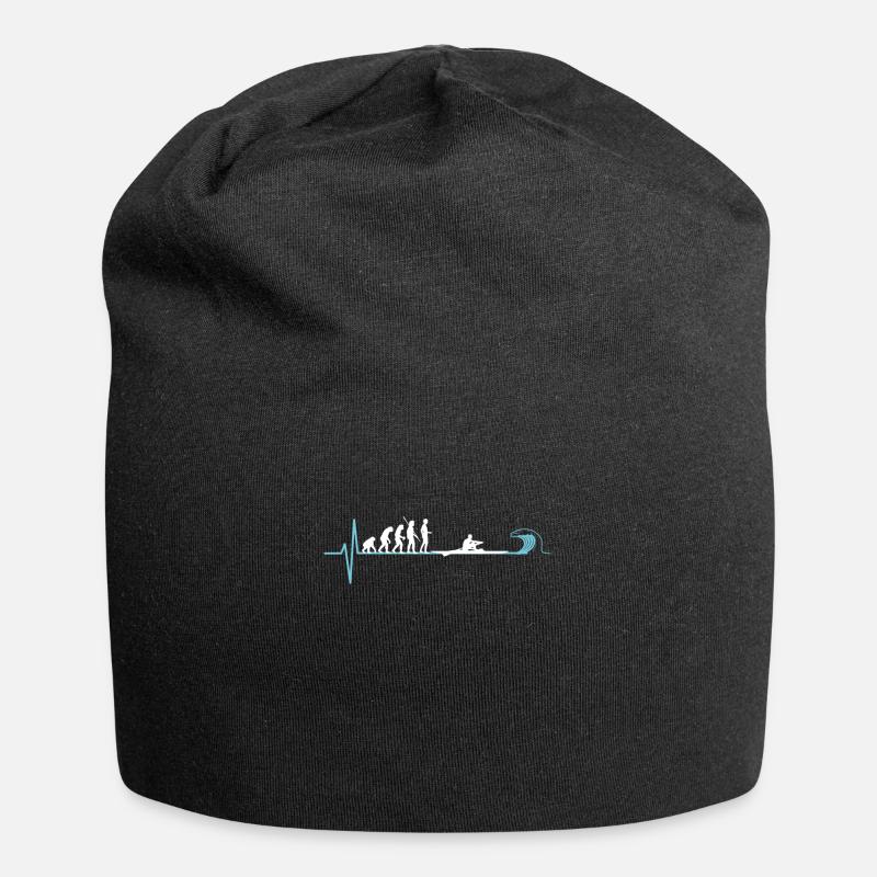 Rowing evolution - Jersey Beanie - black