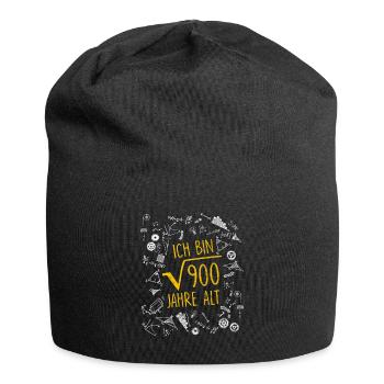 30. Geburtstag Mathematiker Mathe Lehrer - Jersey-Beanie - Schwarz - Vorne