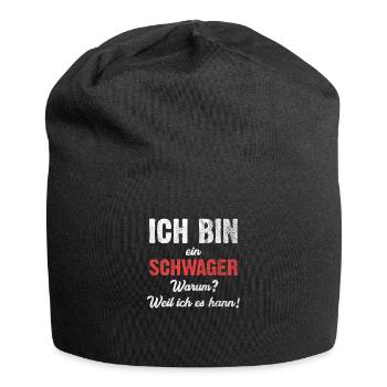 Schwager - Jersey-Beanie - Schwarz - Vorne