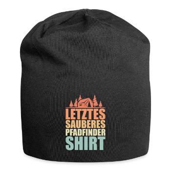 Pfadfinder Retro Geschenk - Jersey-Beanie - Schwarz - Vorne