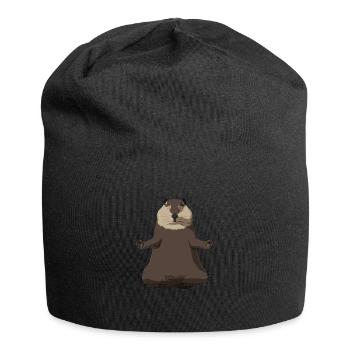 Biber Meditation - Jersey-Beanie - Schwarz - Vorne