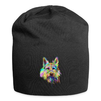 Berger de Picardie Spalsh - Bonnet en jersey - noir - Devant