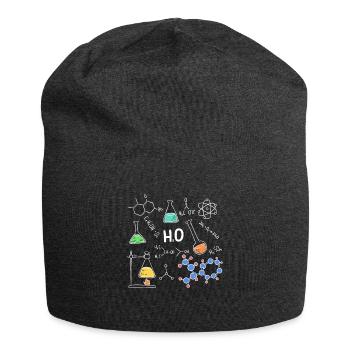 Physiker Physik Schüler Lehrer Geschenkidee - Jersey-Beanie - Anthrazit - Vorne