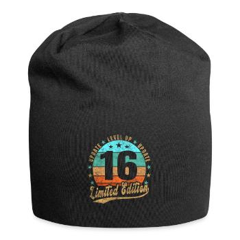 Mise à jour Level Up 16 Ans Édition Limitée Rétro - Bonnet en jersey - noir - Devant
