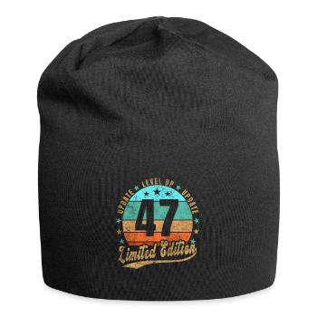 Mise à jour Level Up 47 ans Édition Limitée Rétro - Bonnet en jersey - noir - Devant