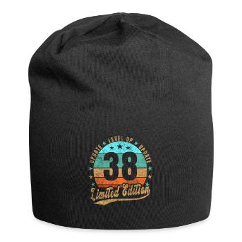 Mise à jour Level Up 38 Ans Édition Limitée Rétro - Bonnet en jersey - noir - Devant